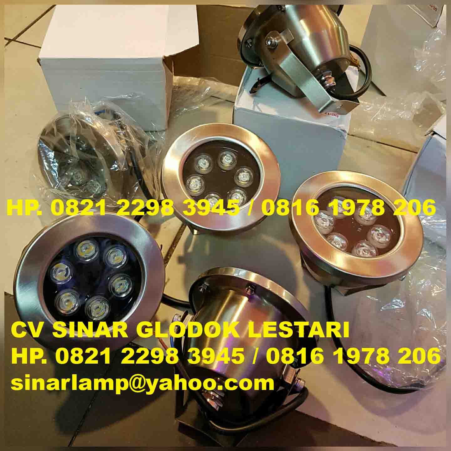 Lampu Kolam Renang 12V 6W Small Size